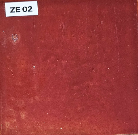 Zelligefliesen Weinrot