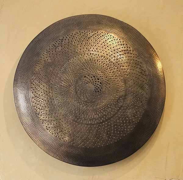 Parabollampe Shams Messing Antikpatina 60cm