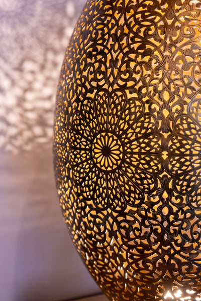 Stehlampe Palais Royal Messing 36cm