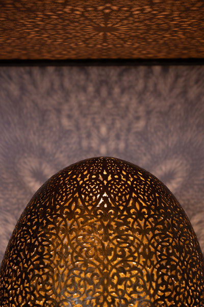 Stehlampe Palais Royal Messing 36cm