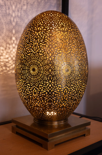 Stehlampe Palais Royal Messing 36cm