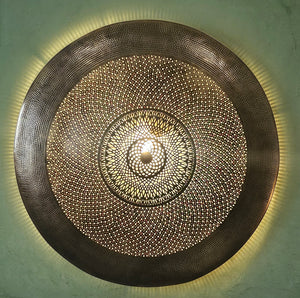 Parabollampe Shams | Messing | Ø:75cm