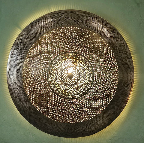 Parabollampe Shams | Messing | Ø:75cm
