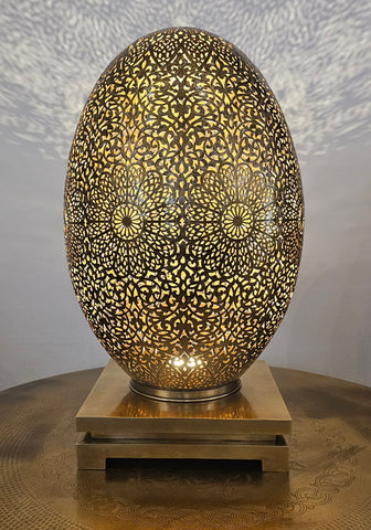 Floor lamp Maroc brass 53cm