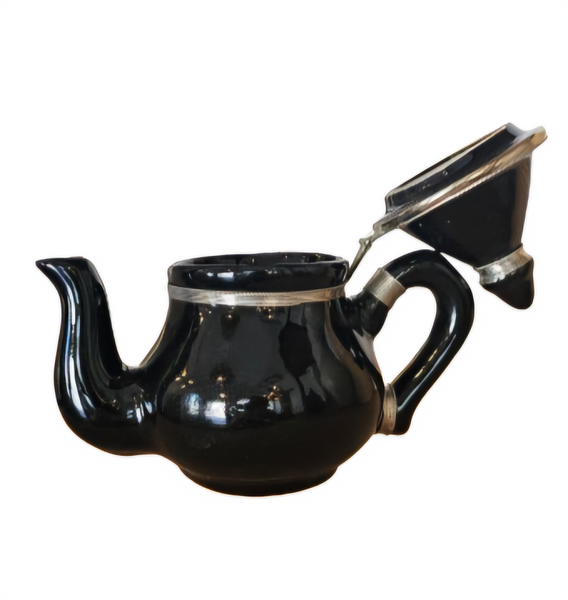 Pottery Black teapot