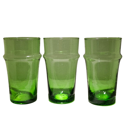 Tee- oder Wasserglas Beldi Grün 12,5cm