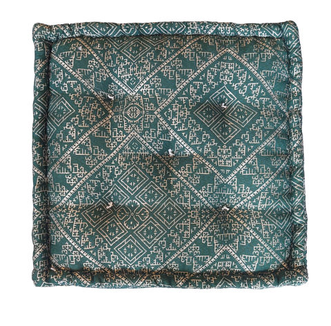 Seat cushion green 50x50x20cm