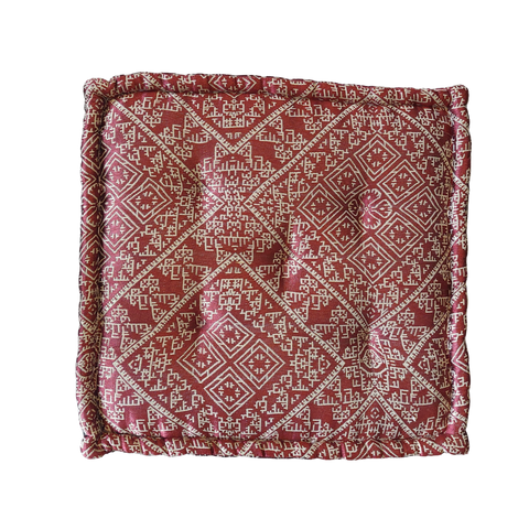 Seat cushion red 50x50x20cm
