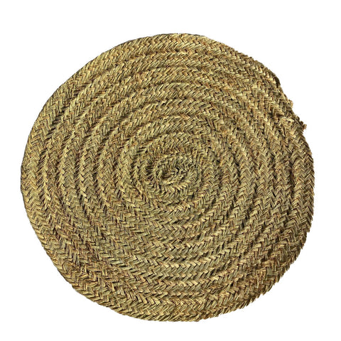 Outdoor raffia carpet round d: 150cm