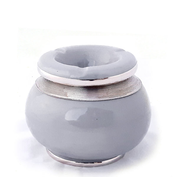 Moroccan ashtray | Ø13cm | Grey