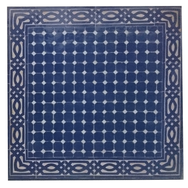 Mosaiktisch blau 60cm