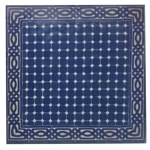 Mosaiktisch blau 60cm