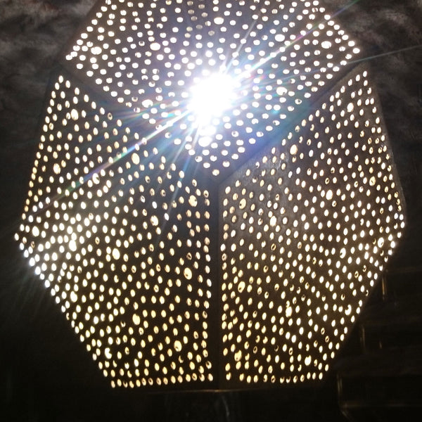 Moroccan lamp Touzi H:38cm