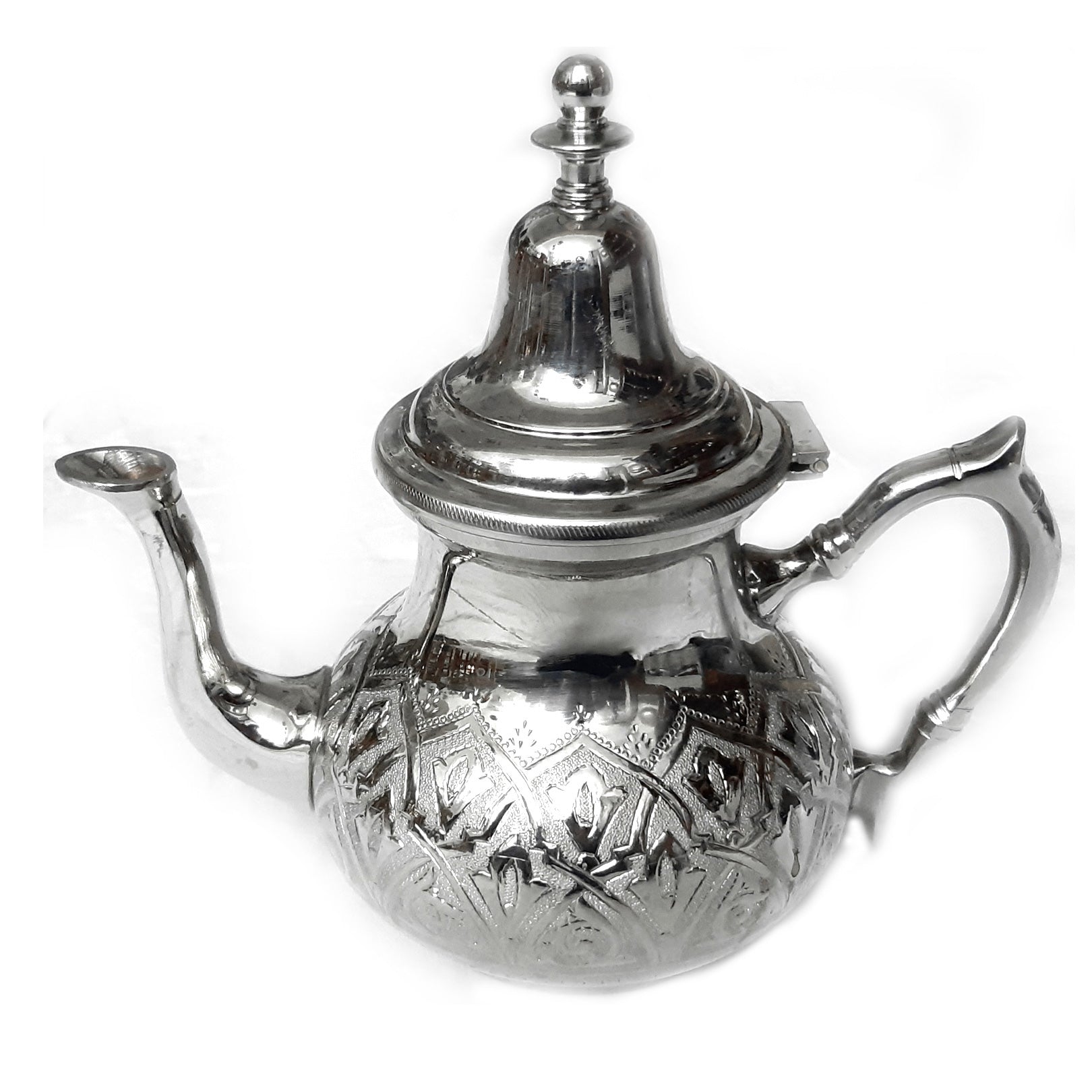Moroccan teapot Marwa | Silver | H:22cm