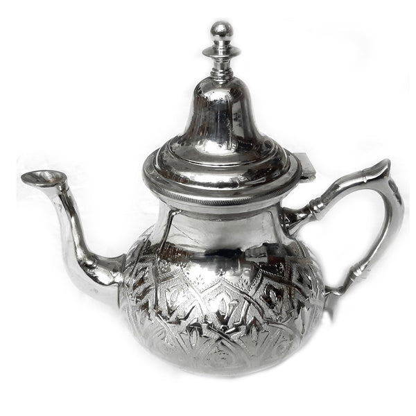 Moroccan teapot Marwa | Silver | H:22cm