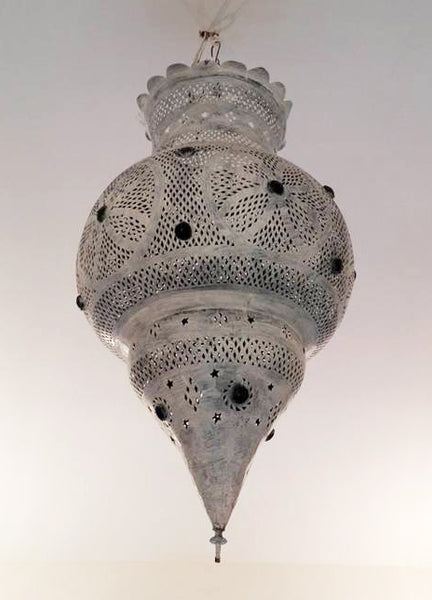 Moroccan hanging lamp "Vintage Pearl" 90cm