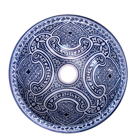 Ceramic washbasin | Azur | Ø:35cm